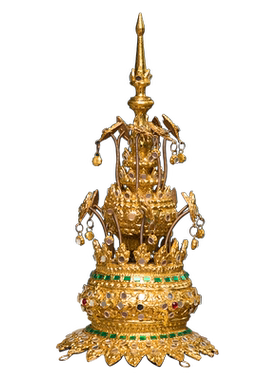 异丽泰式摆件客厅玄关皇冠