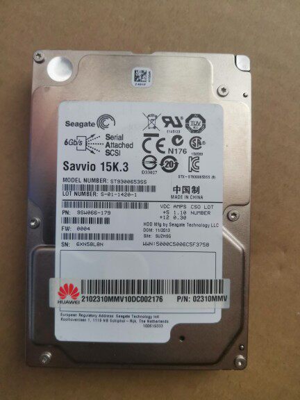 原装300G SAS硬盘2.5寸 服务器300GB Seagate/希捷 ST9300653SS