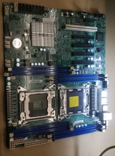 超微SUPER双路主板X9DRL-iF 双路X79主板LGA2011插槽 支持E5CPU