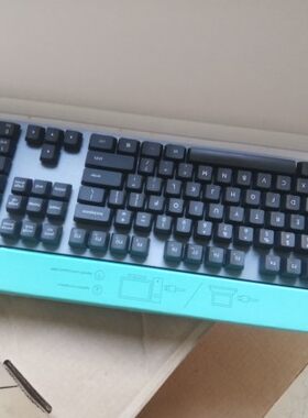 二手罗技机械键盘K840 型号Y-U0033 欧姆龙轴 无光 按键全部正常