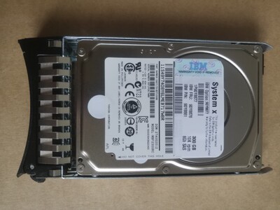 原装IBM 300G 10K 6Gb SAS 2.5寸服务器硬盘 90Y8878