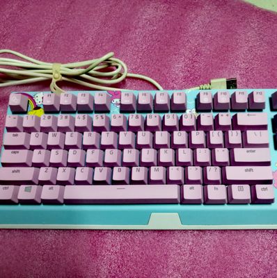 雷蛇三丽鸥限定款机械键盘 RZ03-0326 原装拆机键帽 单价拍前询问