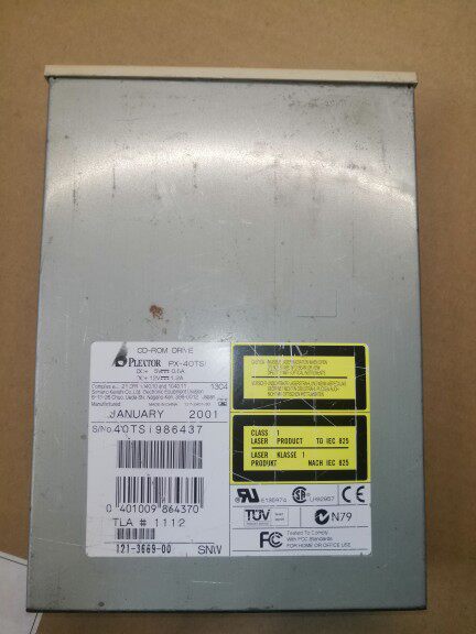 PLEXTOR PX-40TSI SCSI 50P CD-ROM 산업용 광 드라이브