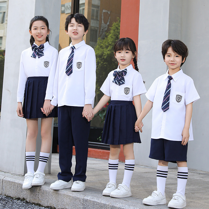 六一儿童大合唱团演出服小学生诗歌朗诵演讲比赛毕业照班服学院风