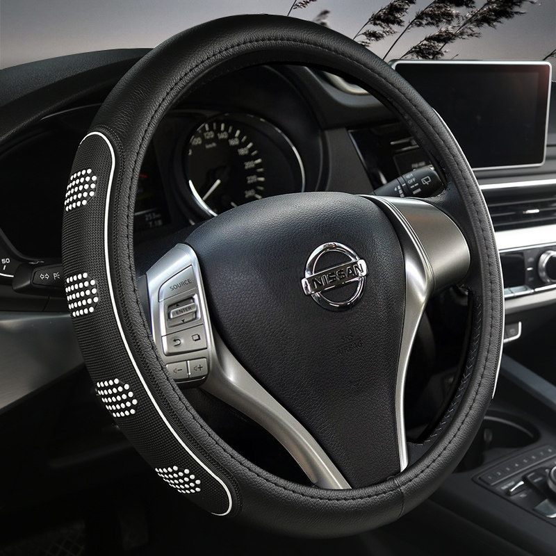 适用2021款日产轩逸方向盘套天籁逍客奇骏新骐达14代尼桑劲客楼兰