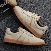 百搭复古帆布鞋 男士 2025年春秋潮流板鞋 徳训鞋 运动鞋 软底舒适