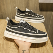 透气薄款 百搭低帮新款 潮流网布休闲鞋 春秋季 子板鞋 男夏天男士 潮鞋