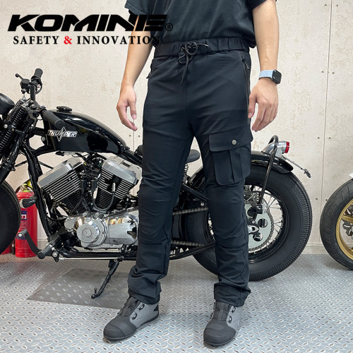 komine摩托车男女春夏骑行工装裤
