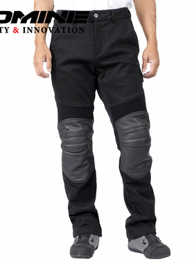 KOMINE秋冬纯棉复古摩托车休闲骑行裤CE防摔加绒保暖骑行裤PK-930