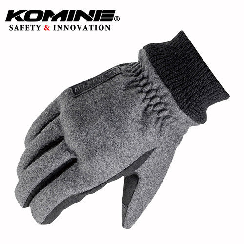 komine秋冬防水复古摩托骑士手套