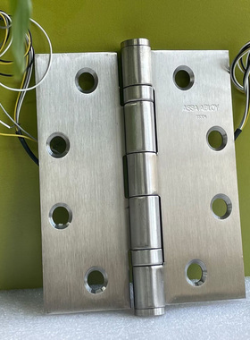 ASSAABLOY亚萨合莱4线6线双珠轴承不锈钢防火过线合页平开通用型