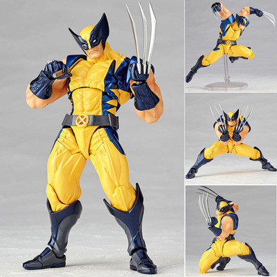 X-MEN X战警 山口式 No.005 金刚狼 罗根 可动人偶手办