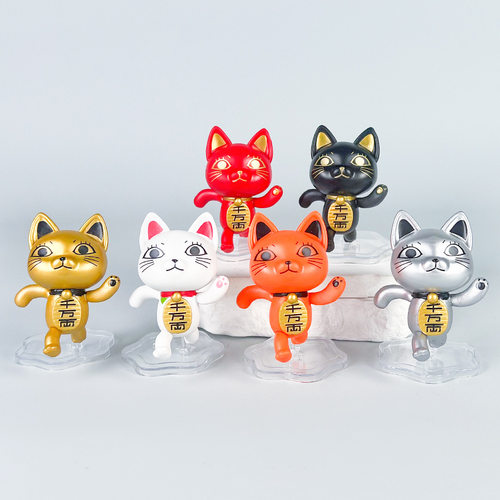 胆大党周边DANDADAN当哒当高速婆婆招财猫桌面模型摆件手办公