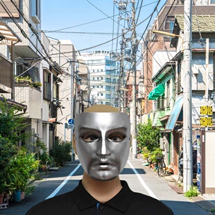 万圣节日鲍德温四世面具搞怪人物动漫面具罩化妆舞会角色扮演道具