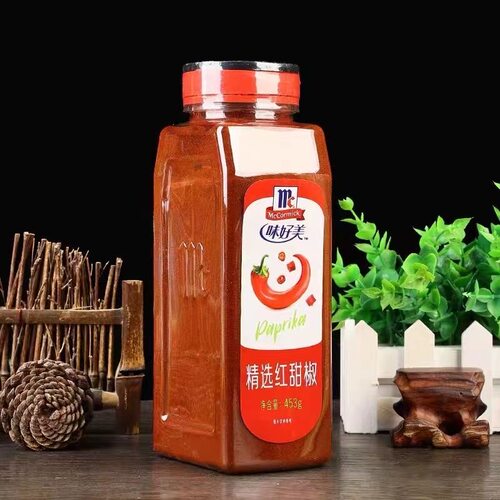 味好美精选红甜椒粉红椒粉烤鸡泡菜西餐上色