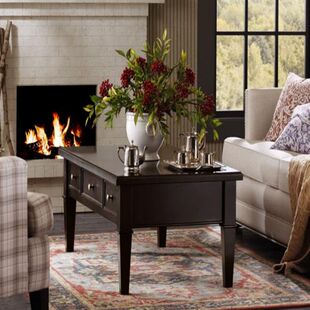 HH美式harbor实木咖啡桌美式乡村实木茶几简约客厅家具茶几house