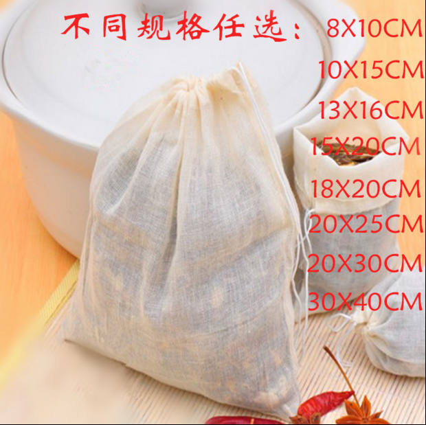 隔离重复使用泡茶包沙布袋过滤网