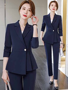 高端时尚西装套装女2025新款高级感职业正装商务面试工作服小个子