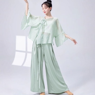 舞者之歌古典舞服宽松演出服新款