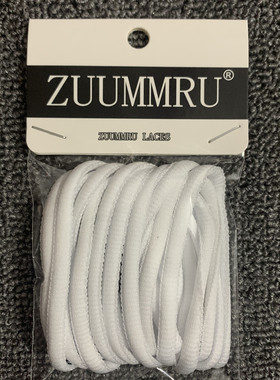 适用篮球鞋带欧文543Flytrap战靴6mm扁圆鞋带zu原装黑白橙粉