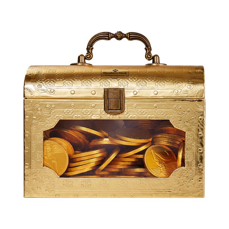 山姆荷兰进口纯可可脂大金币造形牛奶巧克力新年喜糖年货礼物零食,零食/坚果/特产,牛奶巧克力,淘宝优惠券,粉丝福利购,淘宝优惠卷