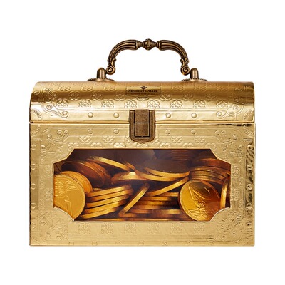 山姆荷兰进口纯可可脂大金币造形牛奶巧克力新年喜糖年货礼物零食