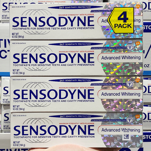 Costco开市客SENSODYNE美国舒适达184g*4支件防蛀牙抗过敏感牙膏