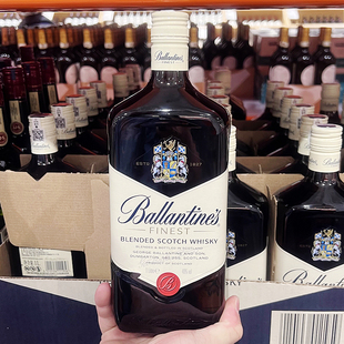 1L英国进口Ballantine's百龄坛特醇威士忌苏格兰进口洋酒1000ml