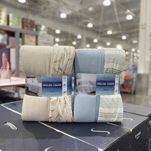 costco开市客BERKSHIRE春夏凉感毯舒适凉感面料透气152*178厘米