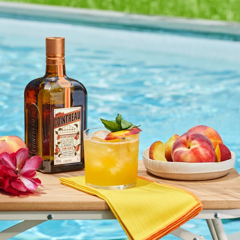 山姆1L法国进口君度力娇酒利口酒香橙味烘培蛋糕酒吧调鸡尾酒洋酒