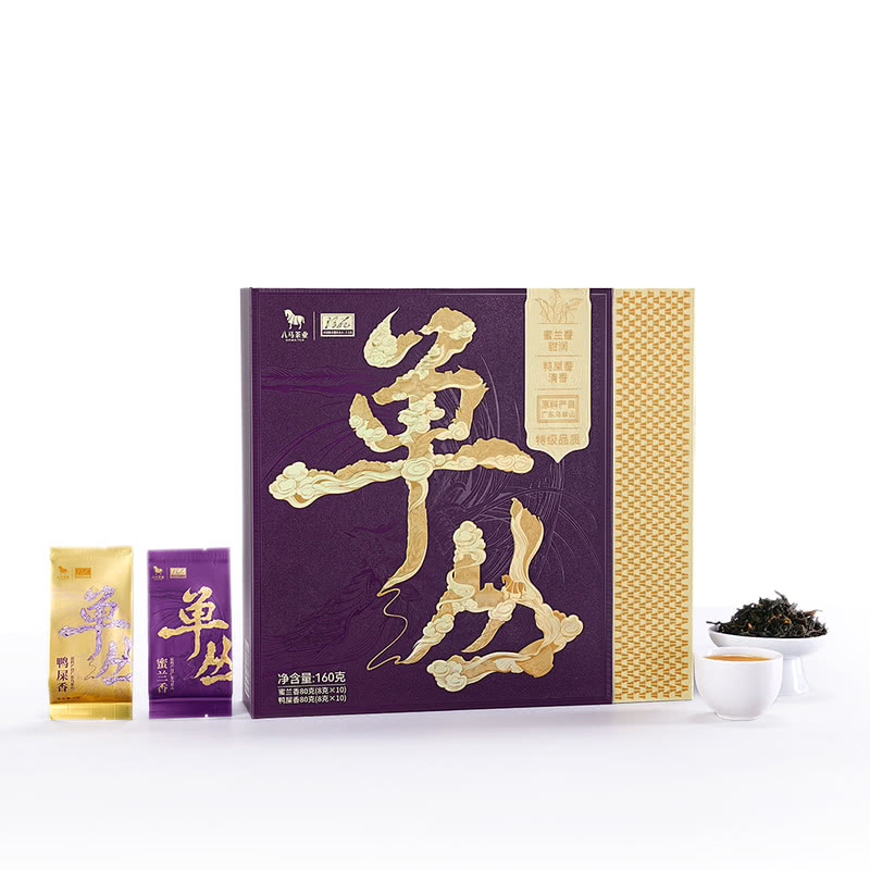 山姆八马茶业特级凤凰单丛两大明香组合装蜜兰香鸭屎香中秋节送礼