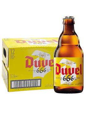 costco开市客DUVEL督威666比利时进口精酿啤酒黄金艾尔6.66度啤酒