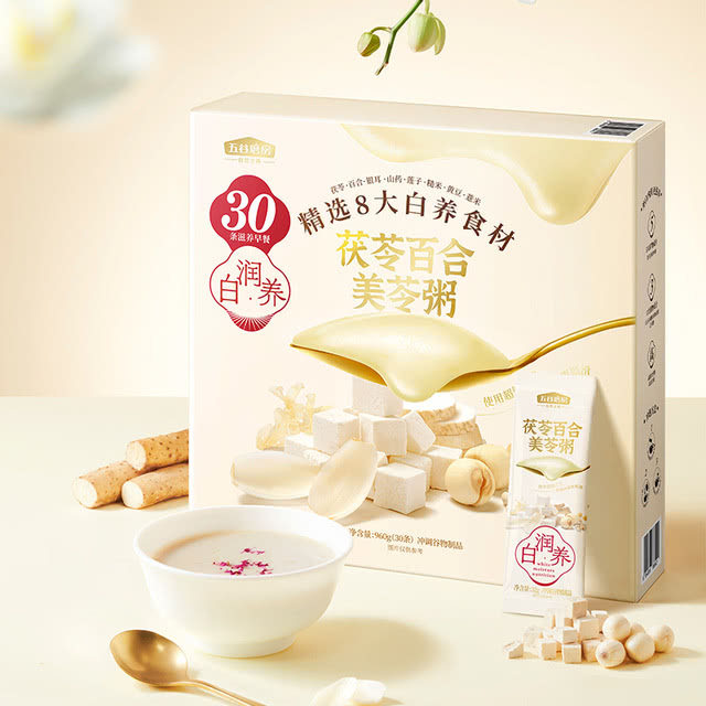山姆五谷磨房茯苓百合美苓粥