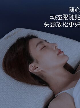 山姆赛诺魔力扣记忆枕头枕芯慢回弹2个装双面触感帖心睡贴合肩颈