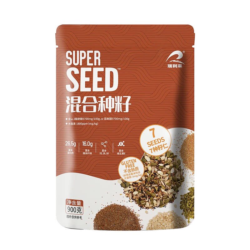 山姆代购瑞利来Super Seed混合种籽900精选7种籽仁类原料营养丰富图片