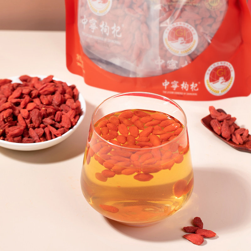 山姆宁夏中卫特优级红枸杞籽少肉厚无硫磺熏蒸免洗大颗粒泡茶清甜