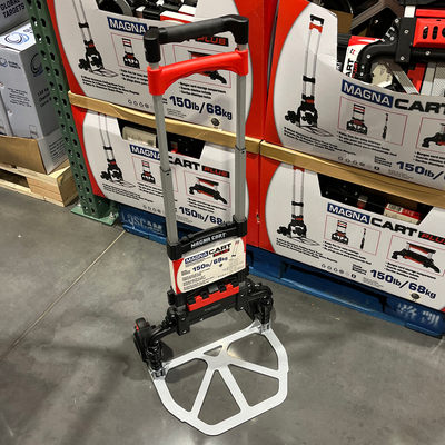 开市客代购MAGNA CART折叠式手推车防滑68kg拉杆购物快递车爬楼梯