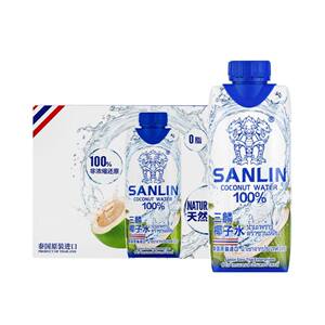 山姆泰国进口三麟100%椰子水NFC非浓缩还原椰子汁饮料美际美味奖