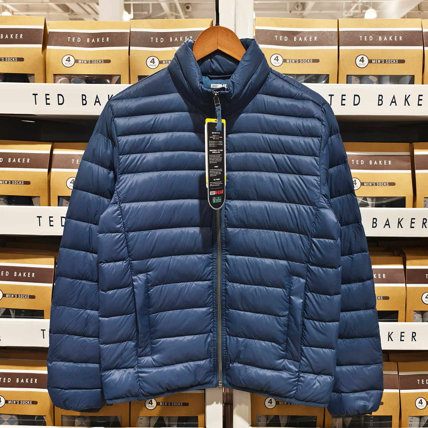 32DEGREES秋冬季男士式羽绒服90%鸭绒轻薄款外套棉衣Costco开市客