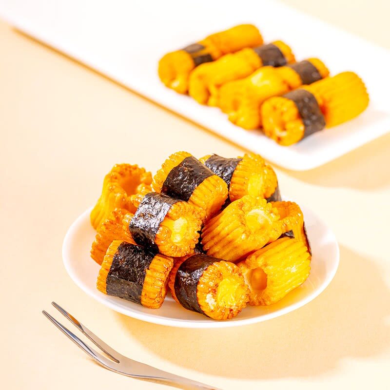 山姆泰国进口THINICHI芝士味大米果卷原味海苔味乳粉紫菜零食点心
