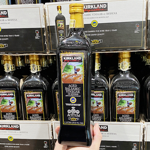 costco开市客KIRKLAND科克兰巴萨米克醋1L红葡萄酒醋意大利进口