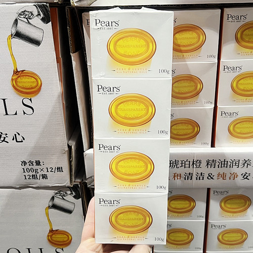 Costco开市客PEARS梨牌水晶香