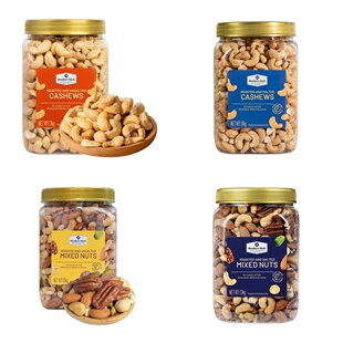 山姆超市代购原味无盐焗腰果混合坚果仁越南进口罐装1kg大粒饱满