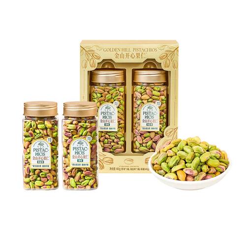 山姆天虹进口原料美国金山大粒开心果仁去壳原味海盐味坚果小零食
