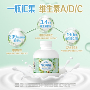 山姆代购蒙牛冠益乳早8吨桶益生菌酸奶0蔗糖蛋白质维生素羽衣甘蓝
