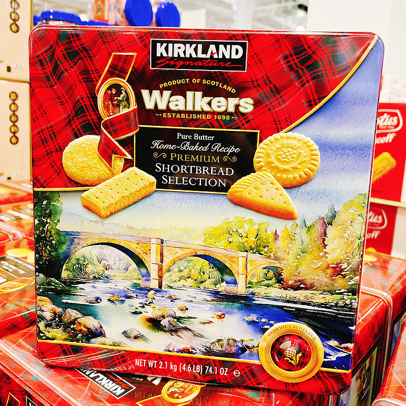 英国进口科克兰黄油酥性饼干Walkers沃尔克斯送礼年货开市客代购