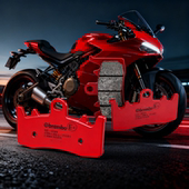 布雷博摩托前后刹车片适用水鸟卡钳S1000R阿普利亚Ducativ2大魔鬼