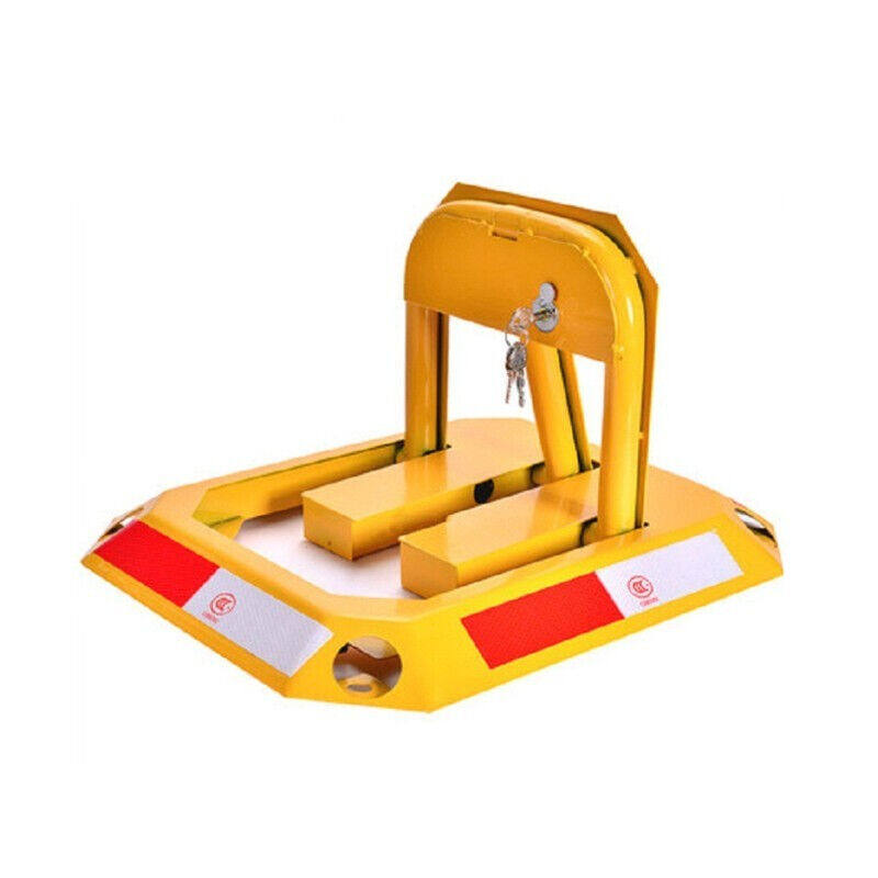 欧仓八角车位锁O型防撞固定地锁占位锁停车桩挡车器580*480*330mm