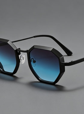 2026新款复古美式太阳镜男士朋克时尚防晒开车遮阳墨镜女防紫外线