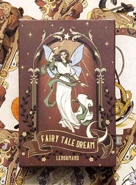 Fairy Tale Dream 童话奇缘雷 44张利诺曼卡牌桌游亚马逊纸